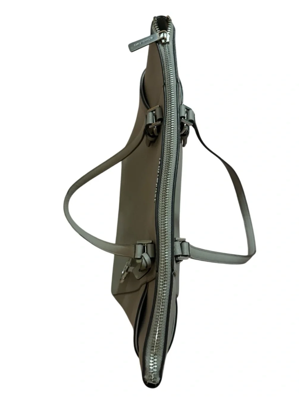 Michael Kors Gray Saffiano Leather Tote Bag